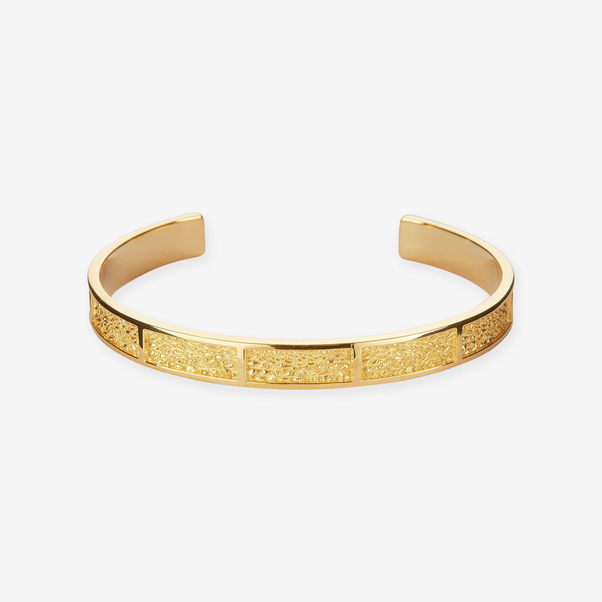 Mellem Tekstur Armring