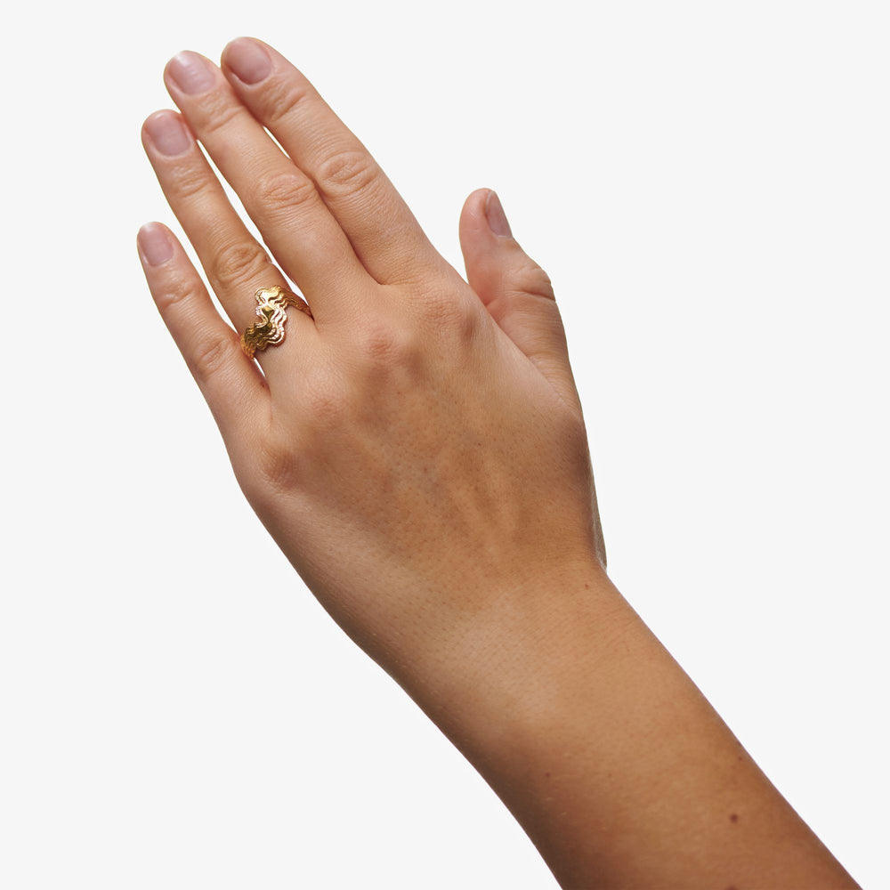 Mellem Blurry Layers Ring