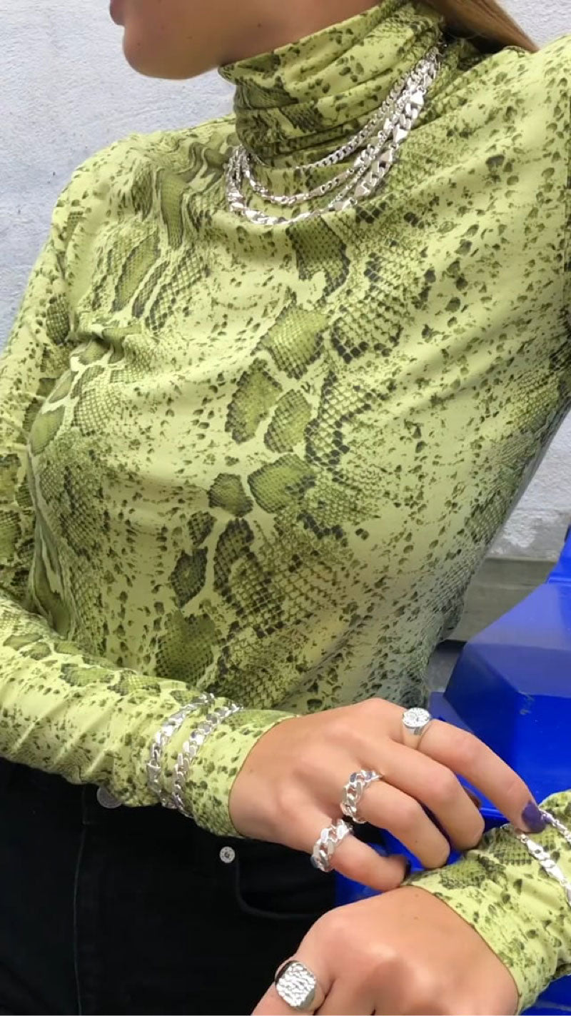 Chunky Silver Styling