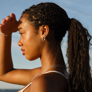 GIFT | Wavy Gem Dots Earclimbers