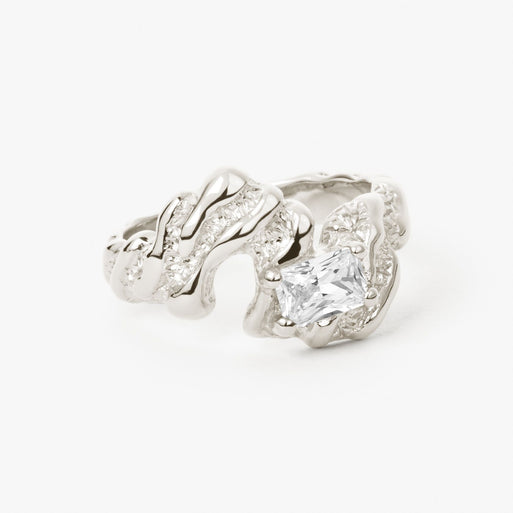 Flare Zebra Ring