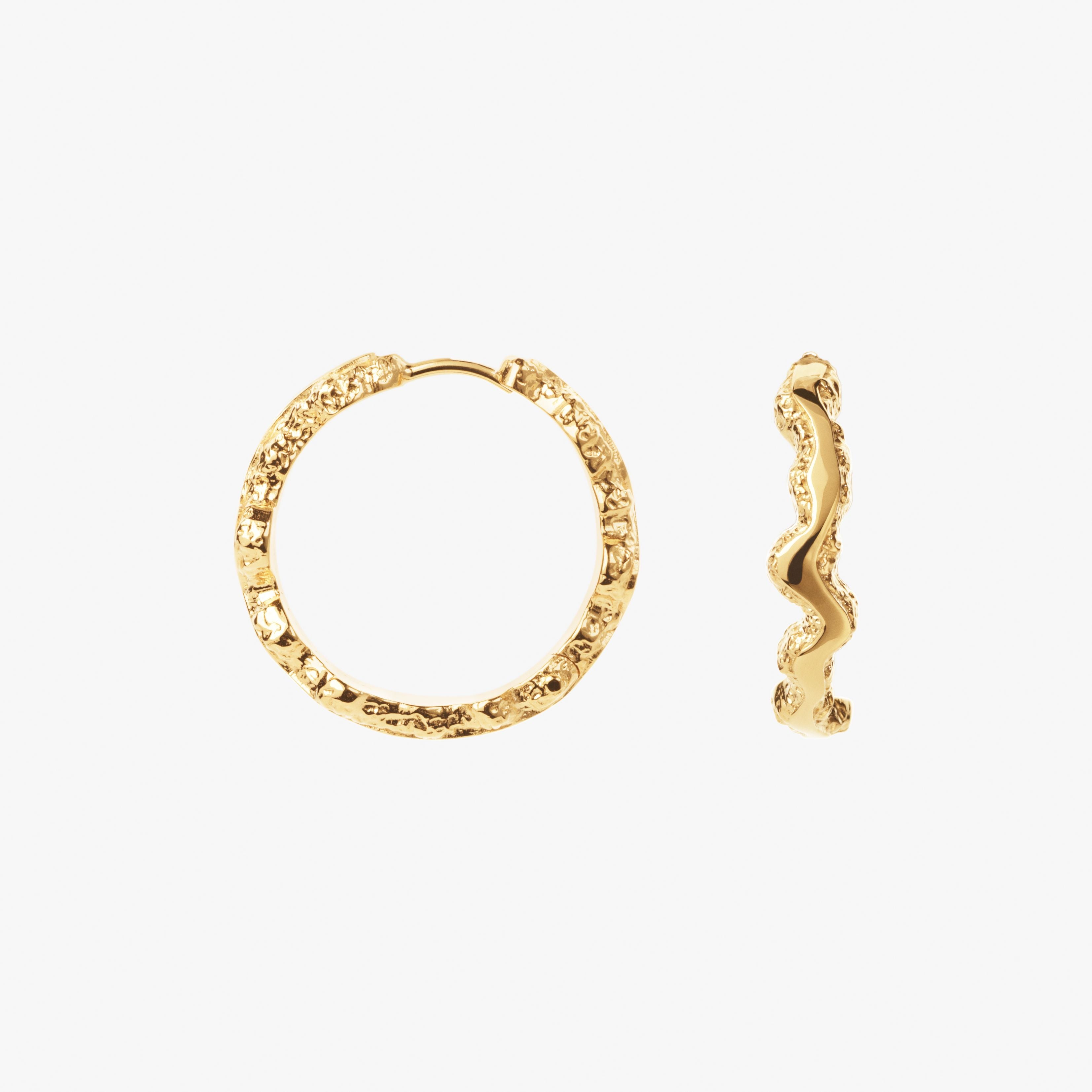 Store Shiny Sparkly Hoops