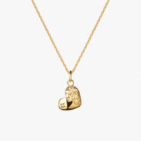 Heart Sparkly Halskæde