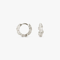 Lille Flare Zebra Hoops