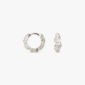 Lille Flare Zebra Hoops