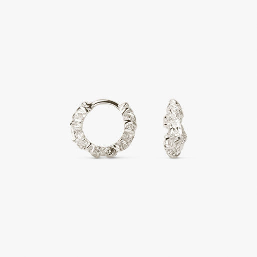 Lille Flare Zebra Hoops