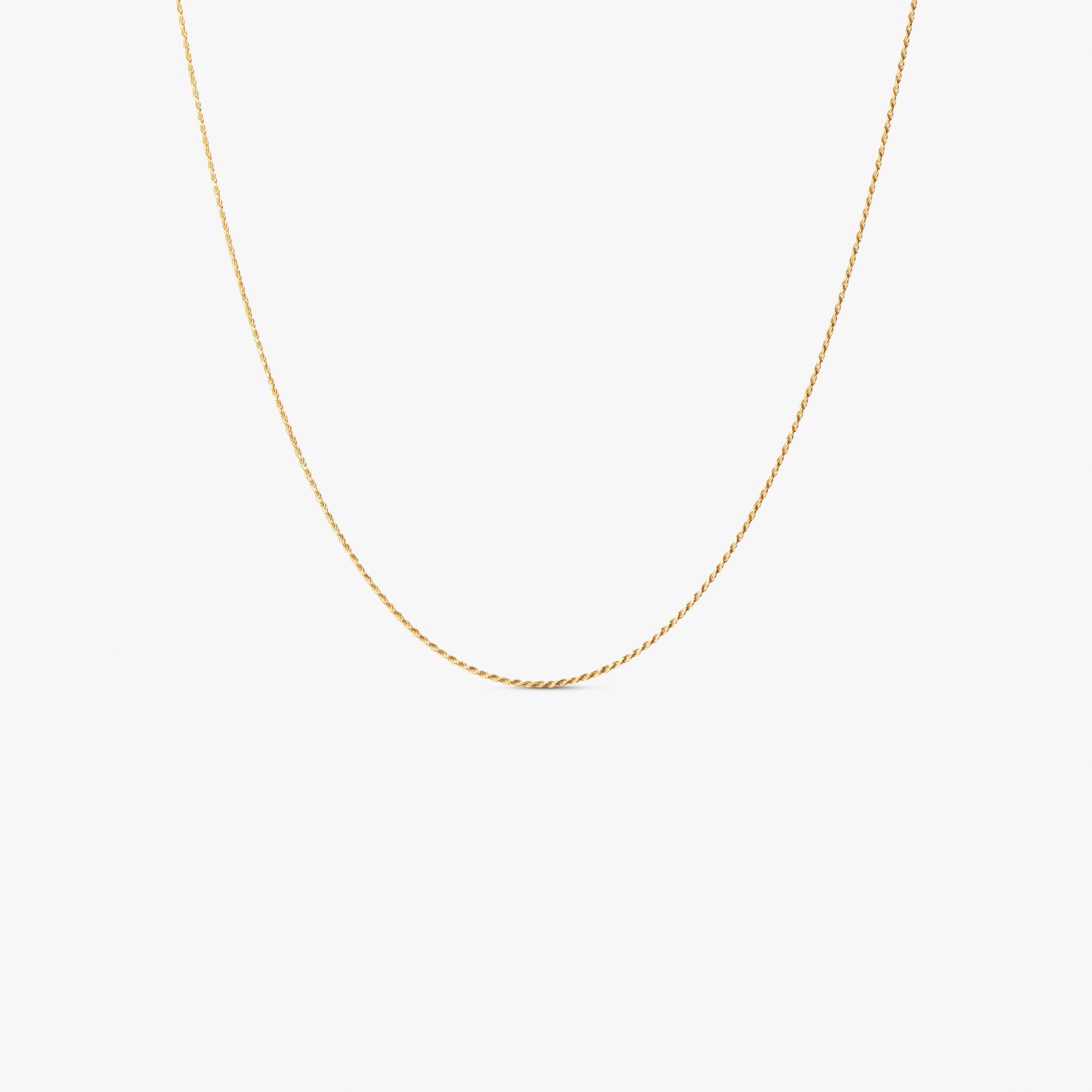 Lille Twisted Sparkly Halskæde