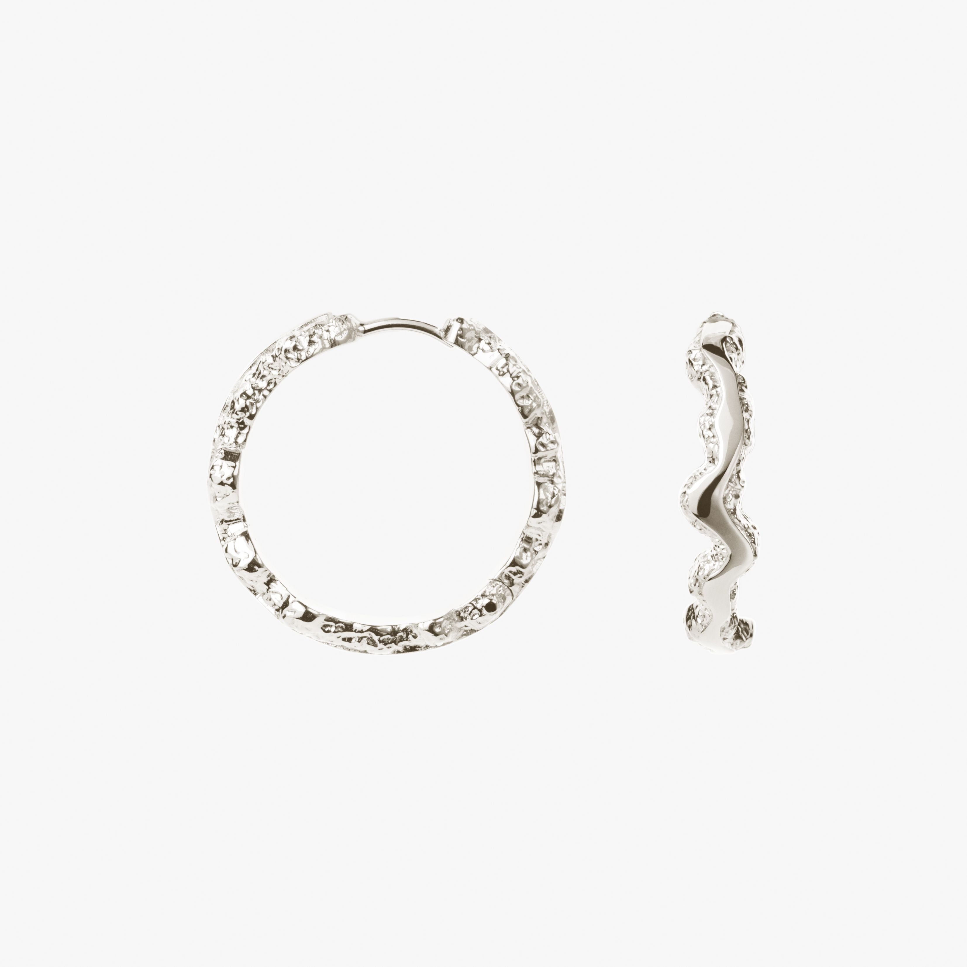 Store Shiny Sparkly Hoops