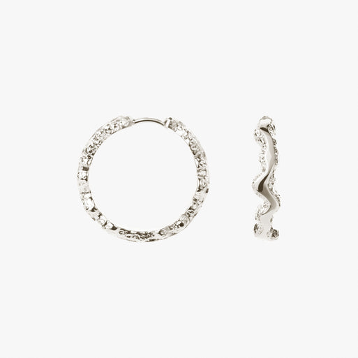 Store Shiny Sparkly Hoops