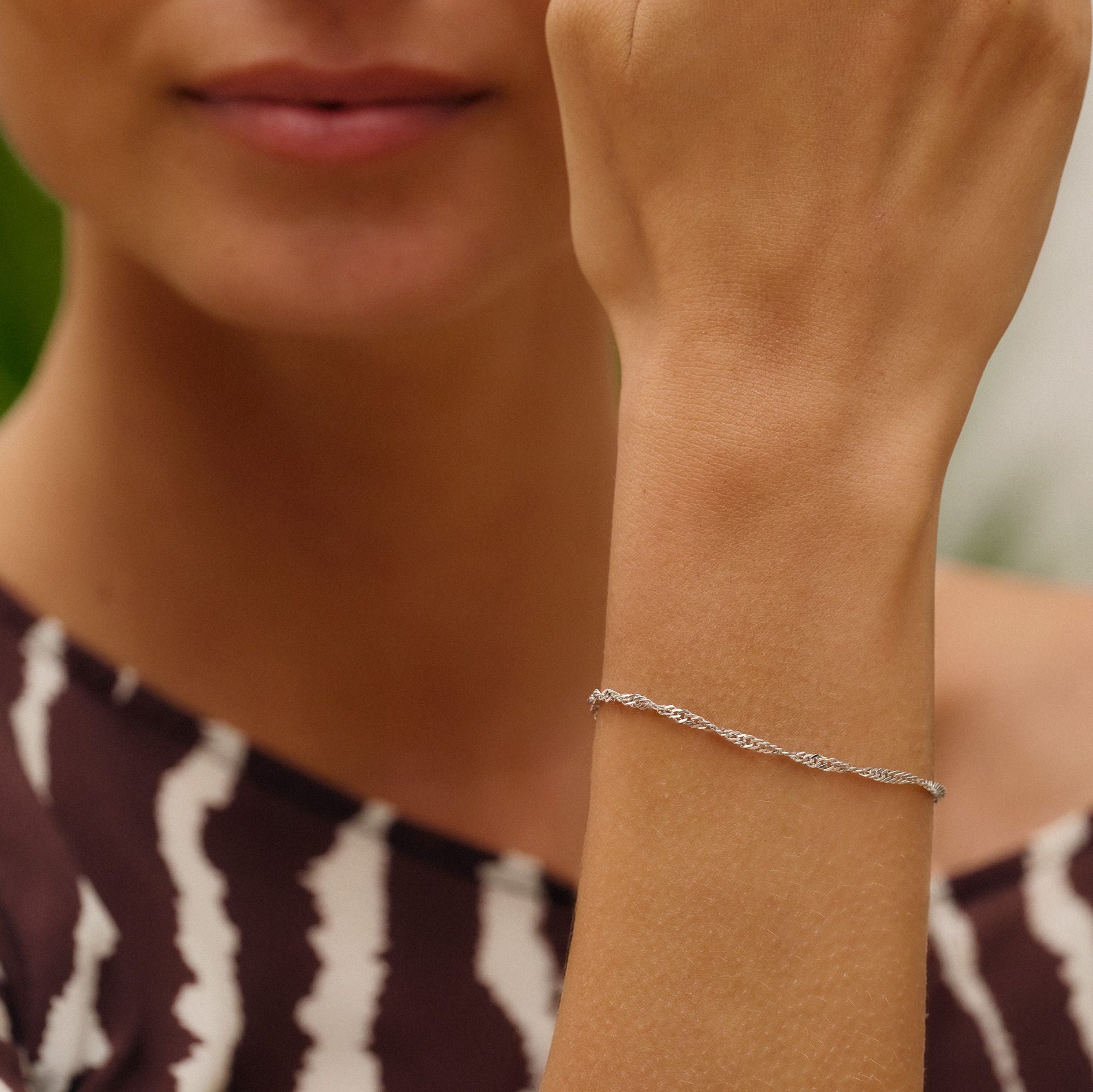 Store Zebra Armbånd
