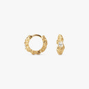 Lille Flare Zebra Hoops