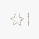 Star Sparkly Hoops
