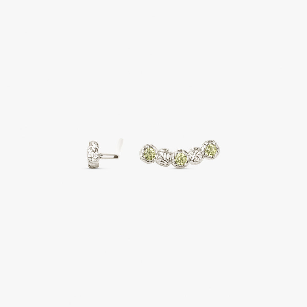 Rounded Gem Dots Earclimbers