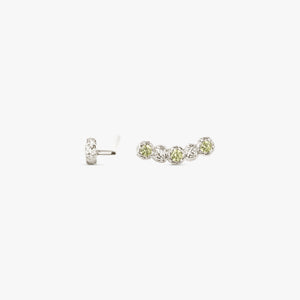 Rounded Gem Dots Earclimbers