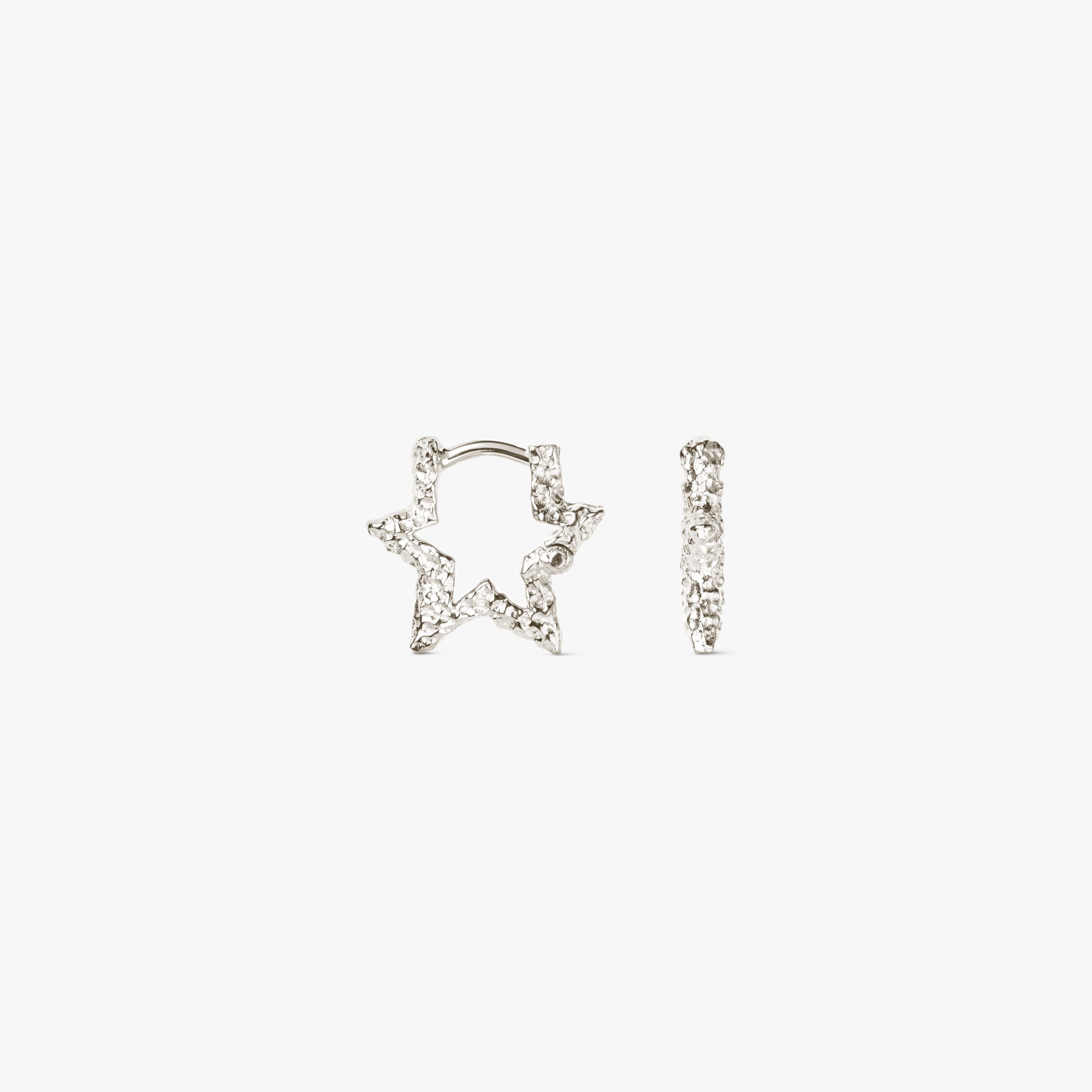 GIFT | Mini Star Sparkly Hoops