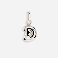 Letter Puffer Charm - D