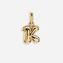 Letter Puffer Charm - K