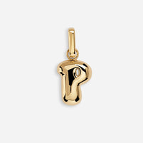 Letter Puffer Charm - P