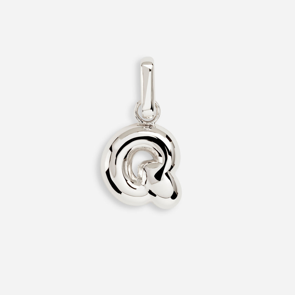 Letter Puffer Charm - Q