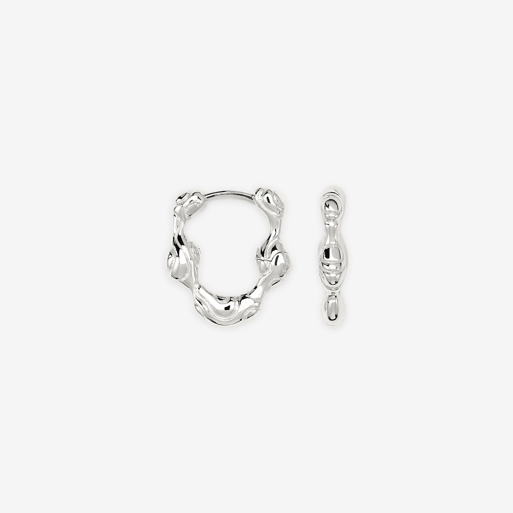 Lille Bubbly Flow Øreringe