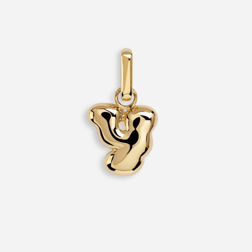 Letter Puffer Charm - Y