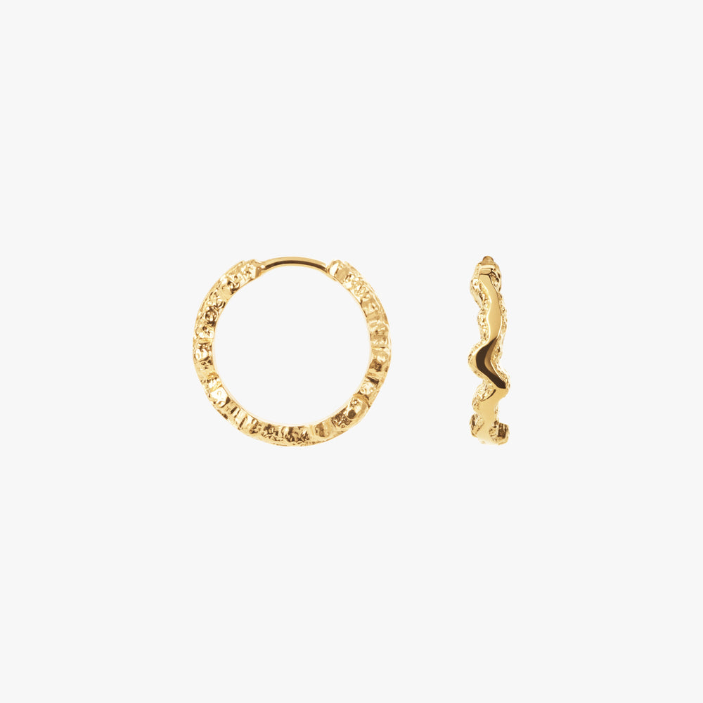 Lille Shiny Sparkly Hoops