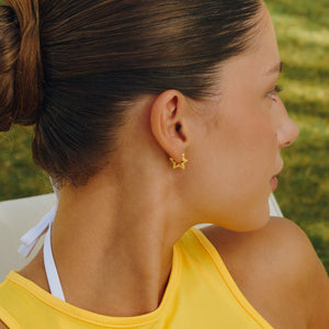 GIFT | Mini Star Sparkly Hoops