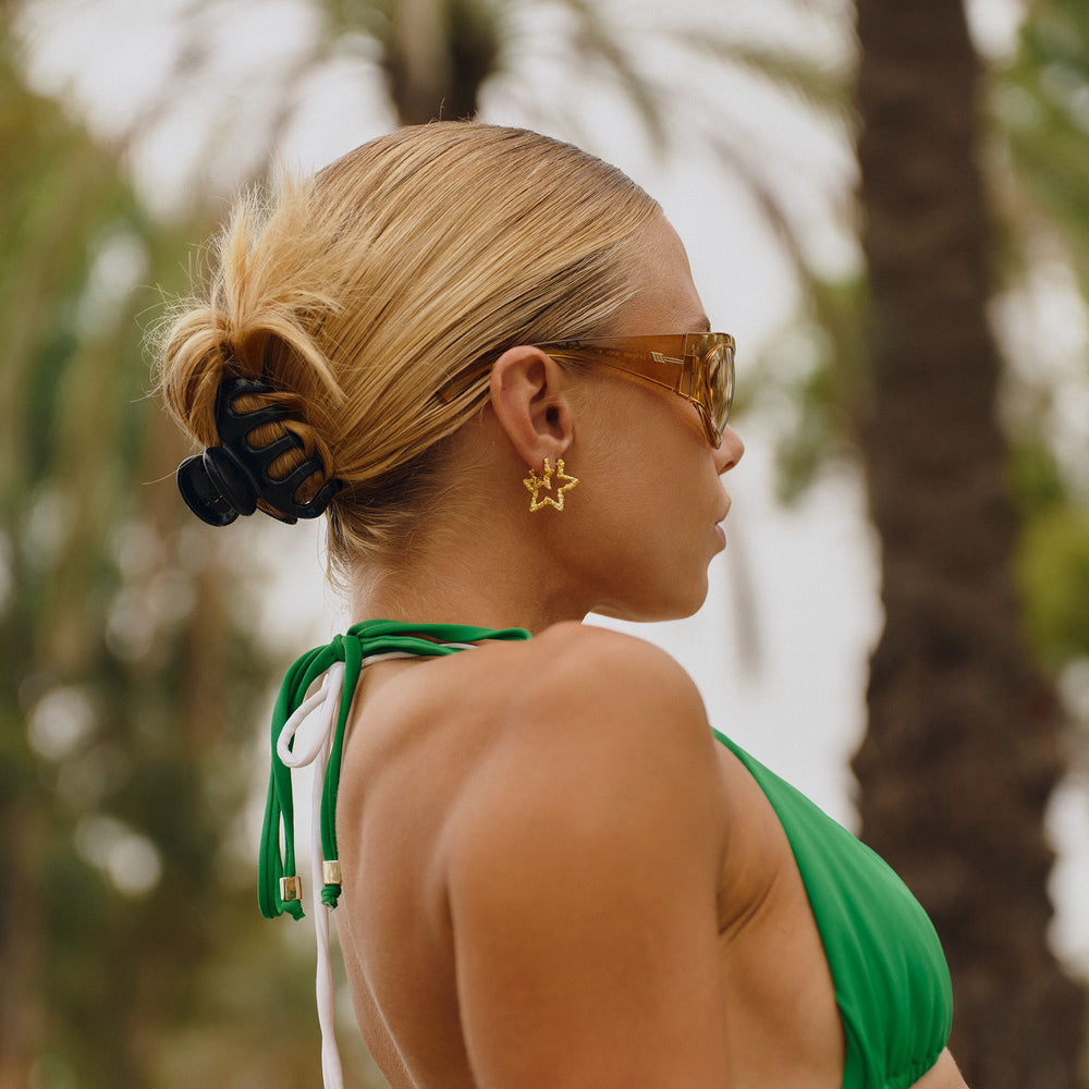 GIFT | Mini Star Sparkly Hoops