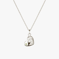 Heart Sparkly Halskæde