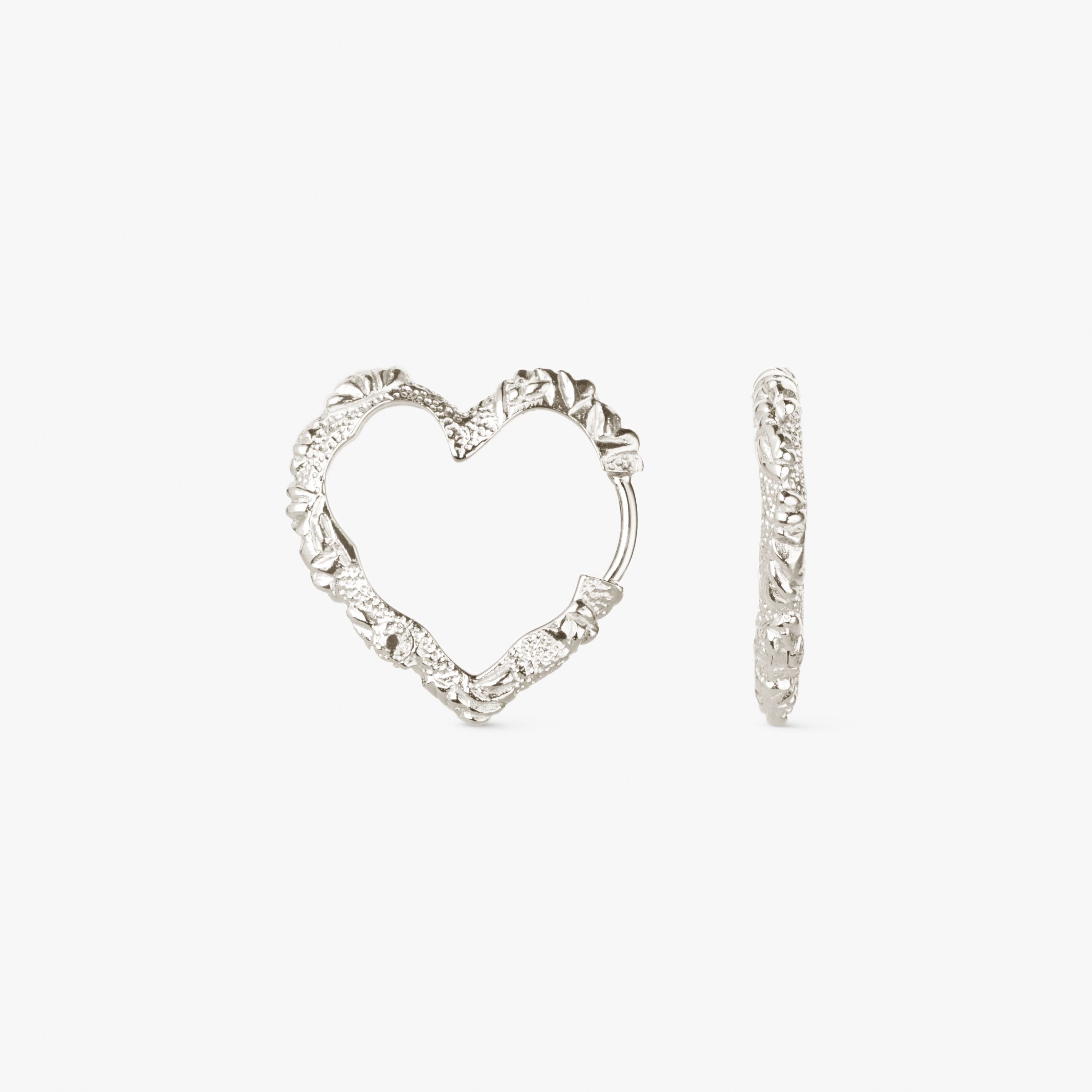 Mellem Heart Crush Hoops