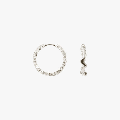 Lille Shiny Sparkly Hoops