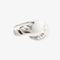 Store Twisted Silicium Ring