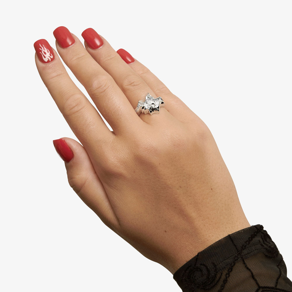 Store Inferno Flames Ring | Brinch Jewellery