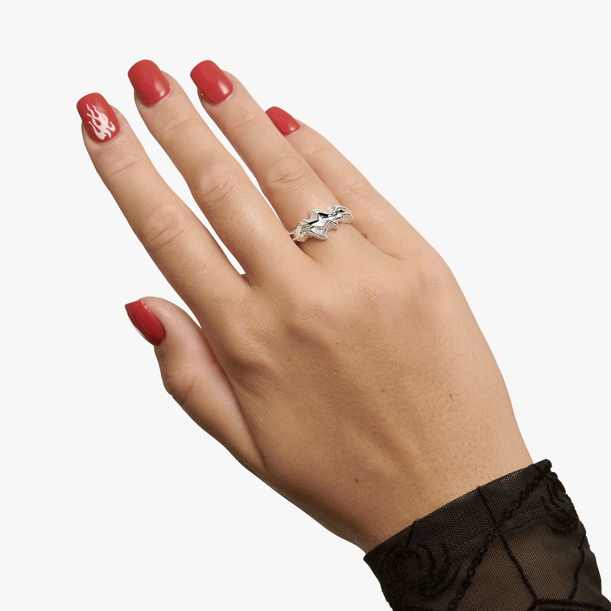 Lille Inferno Flames Ring