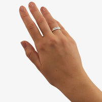 Lille Tekstur Ring